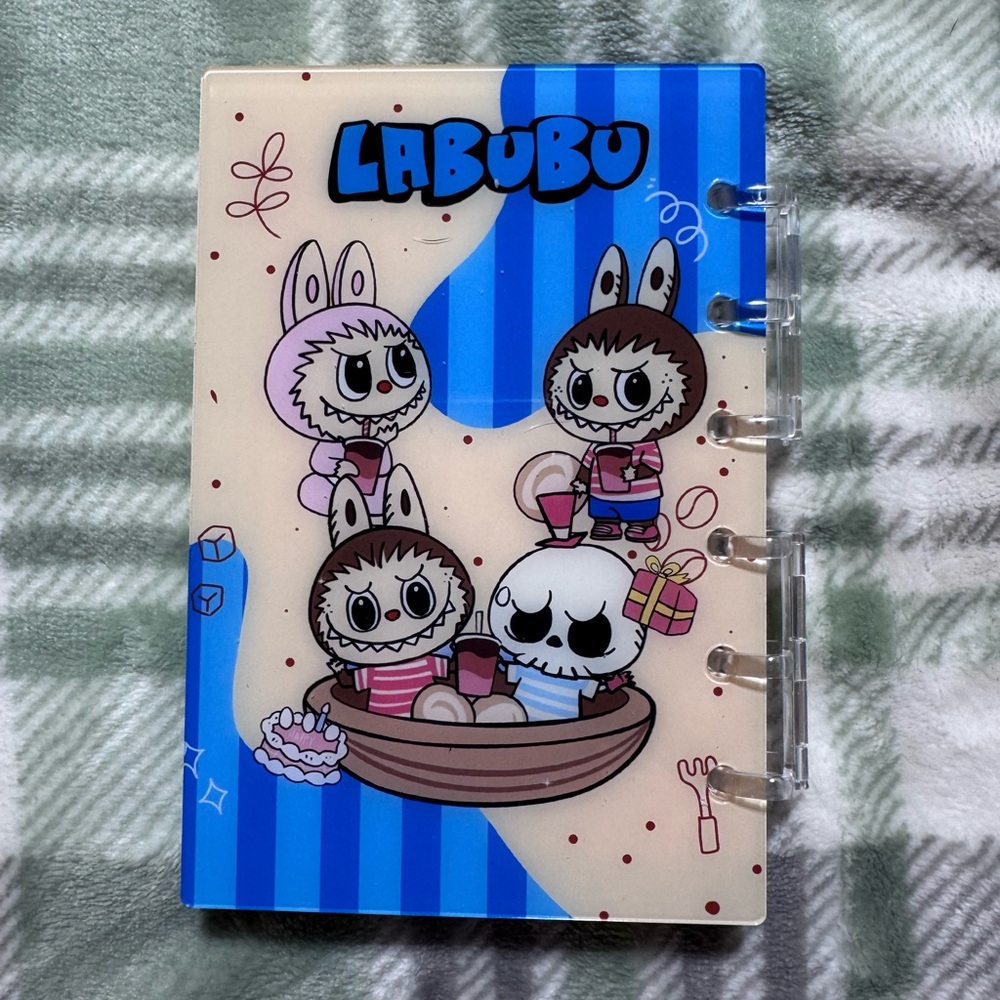Labubu Cartoon Notebook with Colorful Cover - Picture 2 of 3